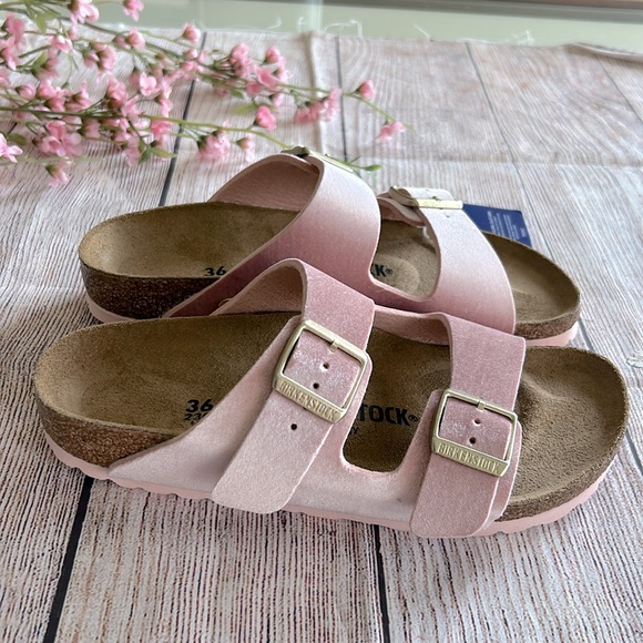 Birkenstock
Women's Arizona  Velvet Slide Sandals - Picture 3 of 6